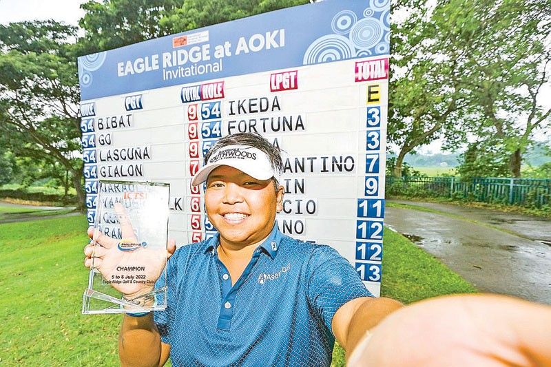 Ikeda pounds out 2-shot win