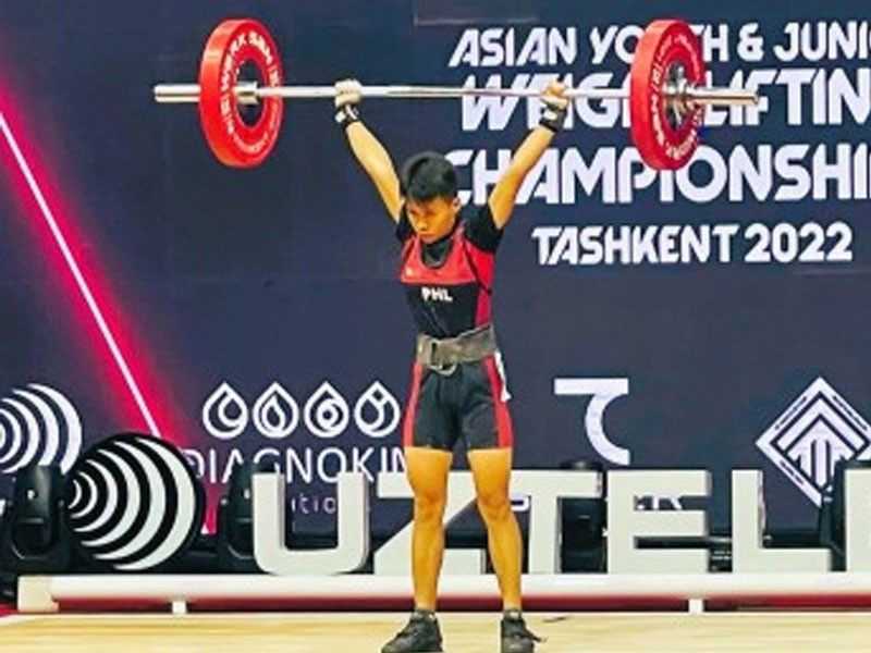 Another 'Hidilyn heir' rises: Colonia cops 3 medals in Asian Youth weightlifting tourney