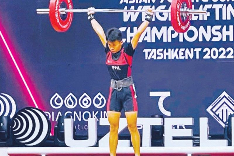 Colonia bumuhat ng 2 ginto sa Asian Youth weightlifting