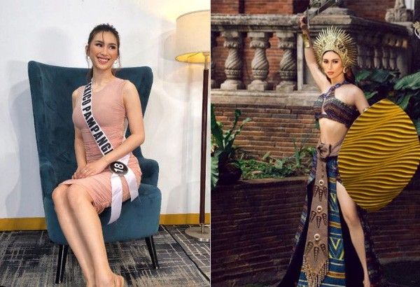 GMA-7 star, Roi Vinzon's daughterÂ Lala Vinzon a goddess in Binibining Pilipinas National Costume
