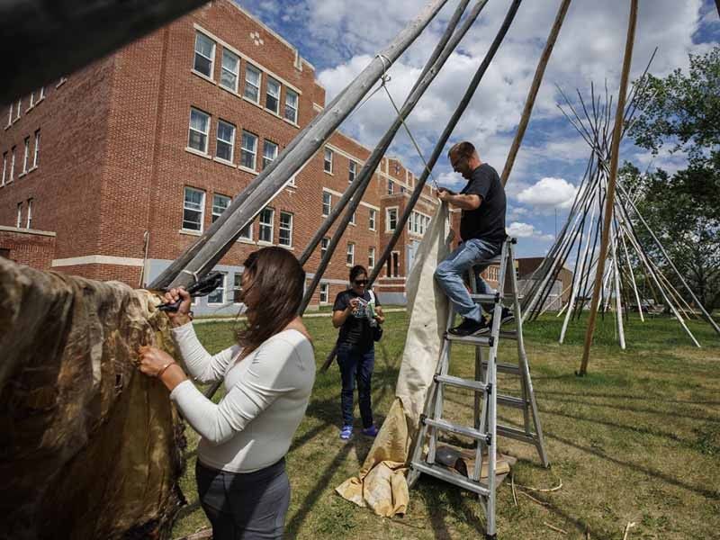 Canada Indigenous university helps students reconnect to their language