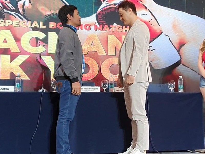 Exhibition fight purely for charity, Pacquiao says