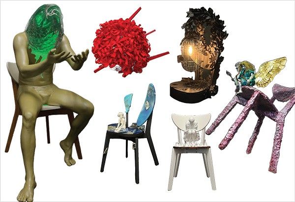 Chairs for mental health: 58 artists reimagine seats for a cause