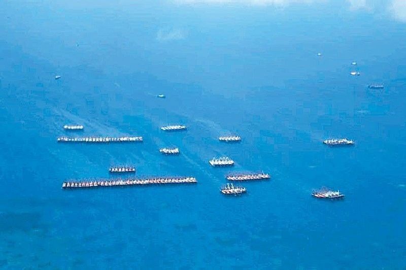 China Coast Guard, militia vessels muling namataan sa West Philippine Sea