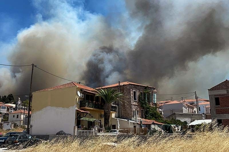 Greece, California battle fierce wildfires amid heatwaves