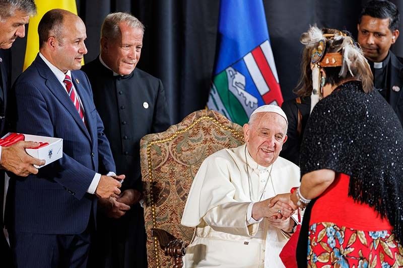 Pope arrives in Canada to make amends for Indigenous school abuse