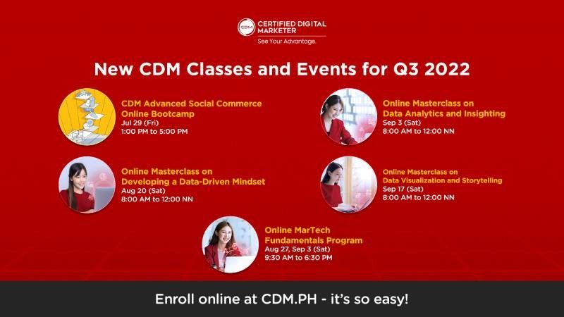 CDM meluncurkan kursus baru tentang perdagangan sosial, analisis data, teknologi pemasaran