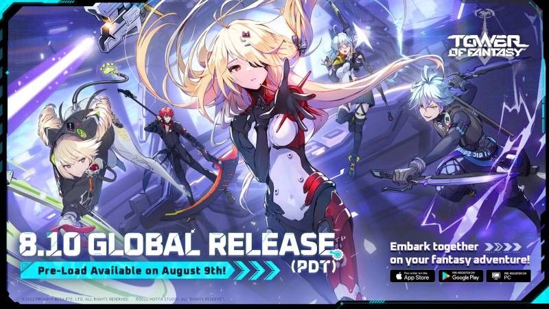 Tower of Fantasy to be released on PC, mobile globally on August 10