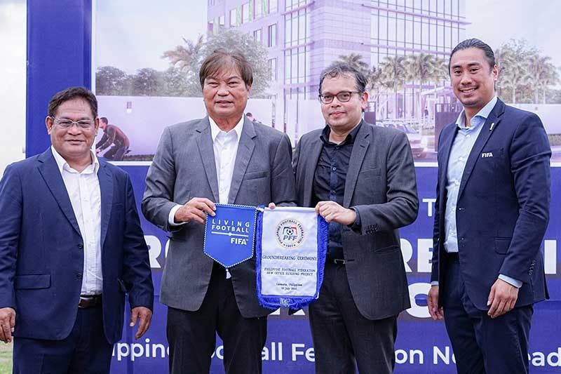 Philippine football body builds on resurgence with groundbreaking of new Carmona headquarters