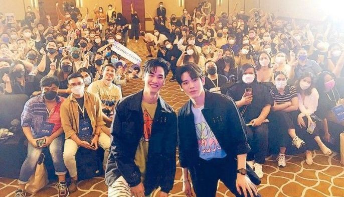 Thai BL stars Tay & New excited to explore more of Philippines
