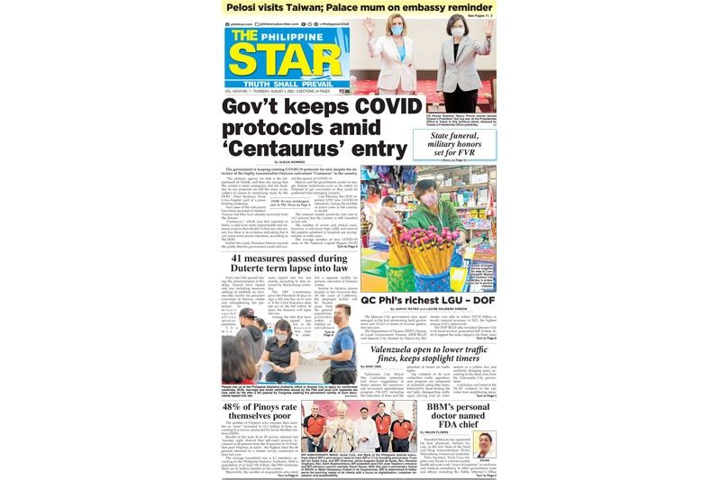 The STAR Cover (August 4, 2022)
