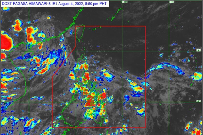 Rainy across Philippines due to LPA, habagat