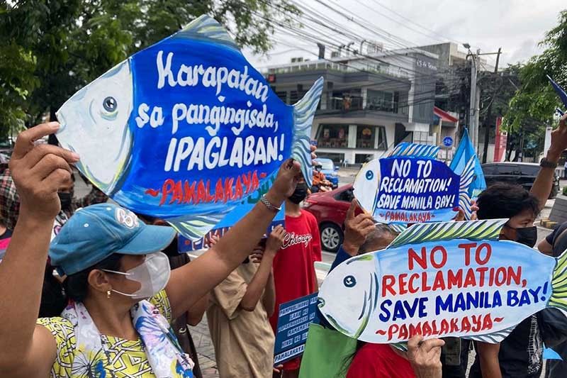 Fishers' group urges DENR chief to take stand vs reclamation