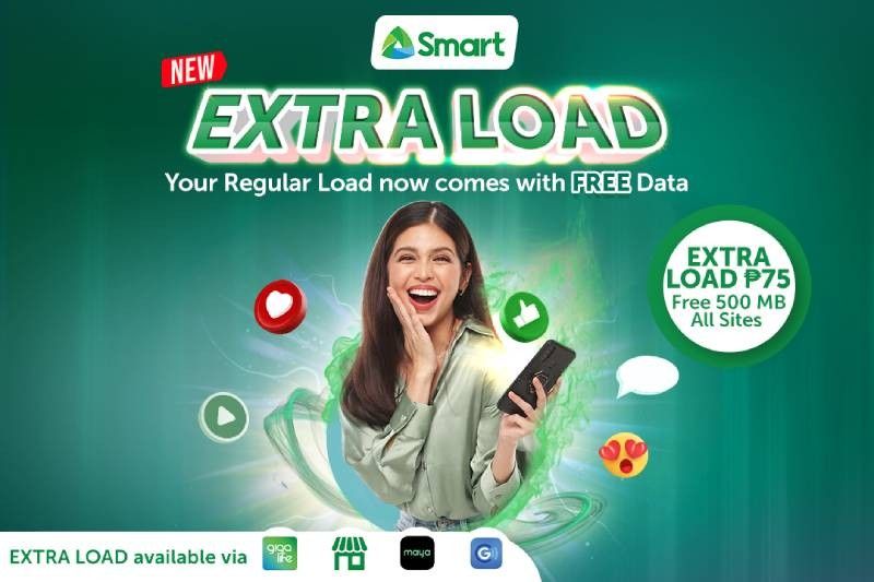 Smart boosts regular load with free data via new 'Extra Load' offers
