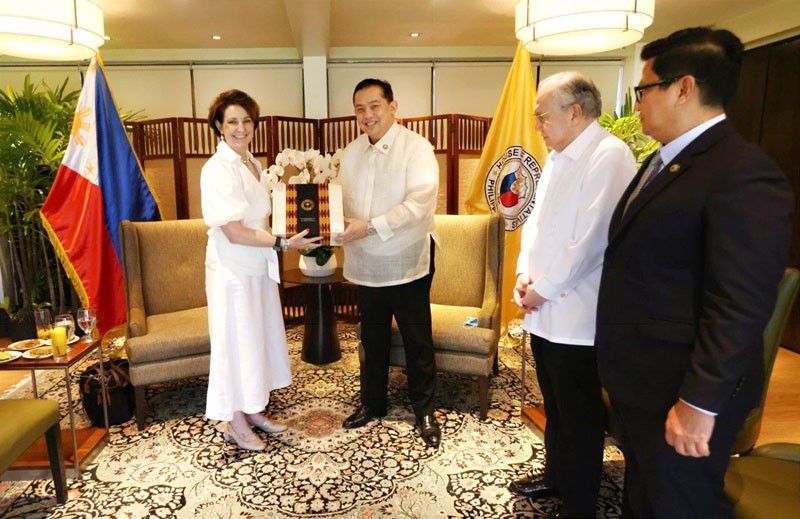 Envoys meet Speaker, DOJ chief