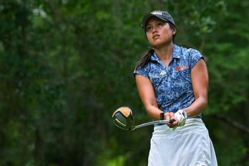 Arevalo ties for 11th despite birdie-birdie windup