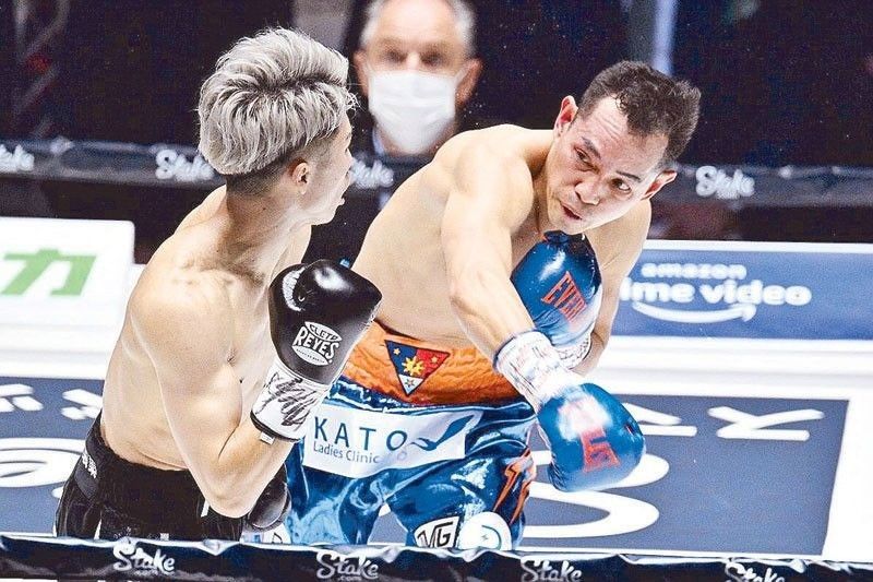 Donaire ainâ��t done yet