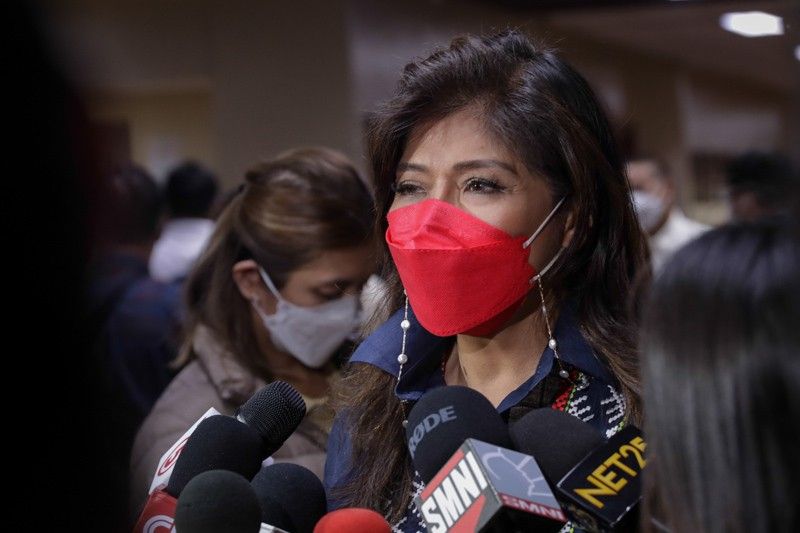 Imee Marcos tests positive for COVID-19
