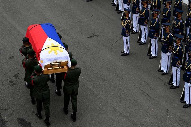 Former president Fidel V. Ramos laid to rest