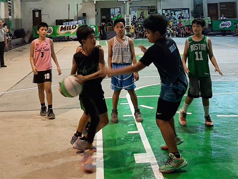 MILO energizes kids' summer with Barangay Liga