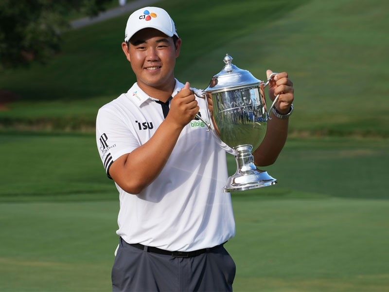 A star is born as Tom Kim secures maiden PGA Tour title at Wyndham