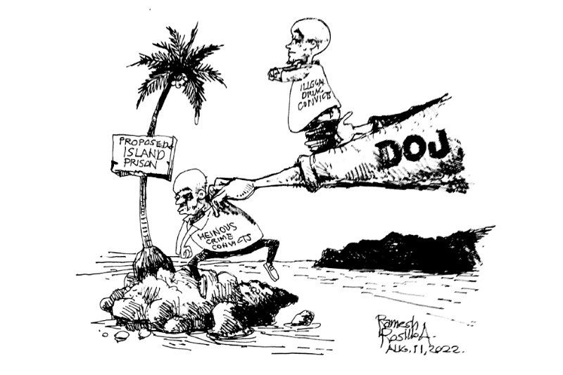 EDITORIAL - The pros and cons of an island prison