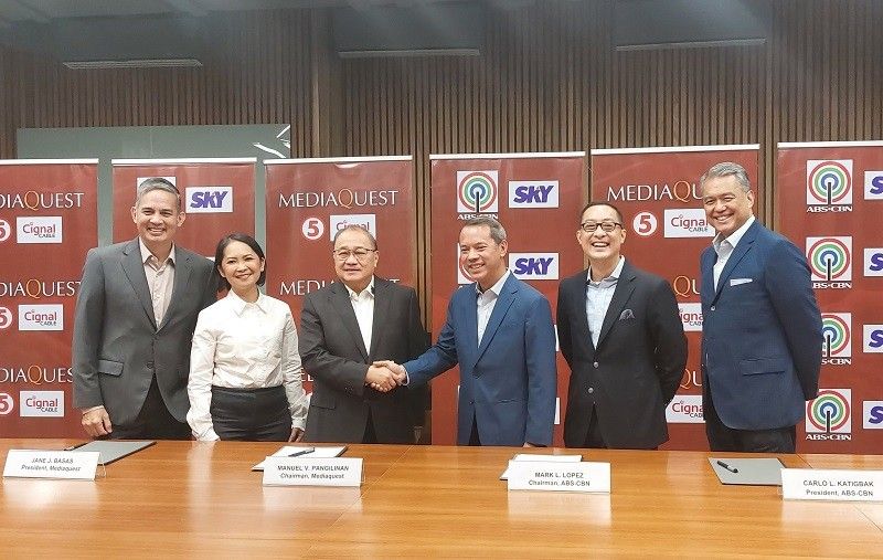 'Sanib-pwersa': ABS-CBN, MediaQuest maghahati na sa shares ng TV5