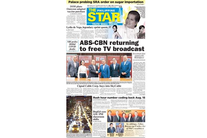 The STAR Cover (August 12, 2022)