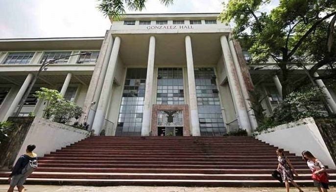 Gonzalez Hall, or the UP Main Library in the Diliman campus. Photo by Misael Bacani, UP MPRO.