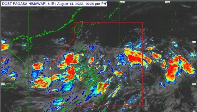 The Philippine Atmospheric, Geophysical and Astronomical Services Administration (PAGASA) also spotted an active low-pressure area 990 kilometers east of northeastern Mindanao yesterday morning, although it said this weather disturbance is unlikely to develop into a typhoon.