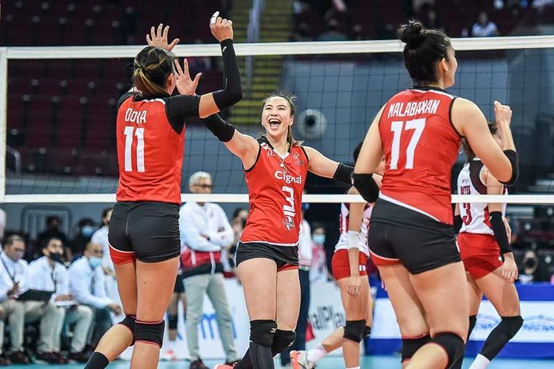Undermanned Cignal storms back vs PLDT to win PVL battle for third