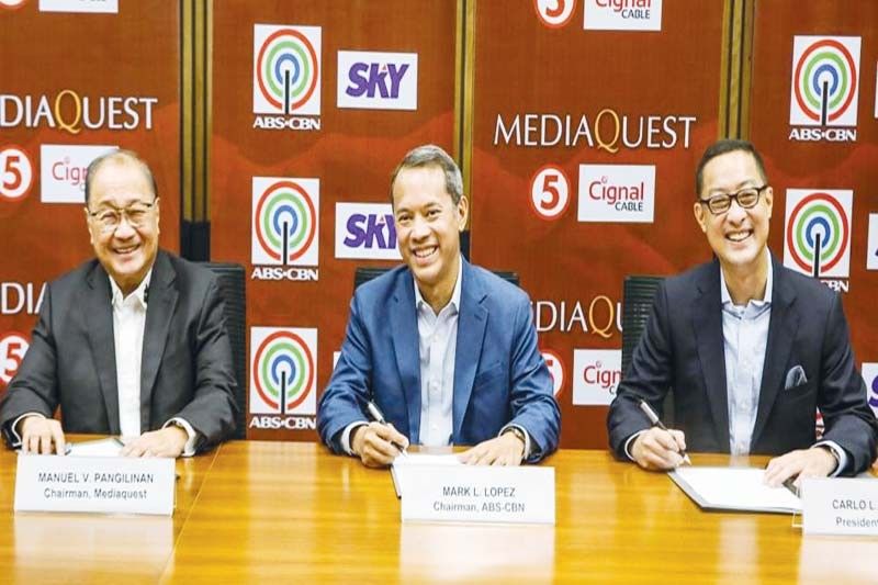 MVP at KBP, walang nakikitang monopolyo sa ABS-CBN at TV5 partnership