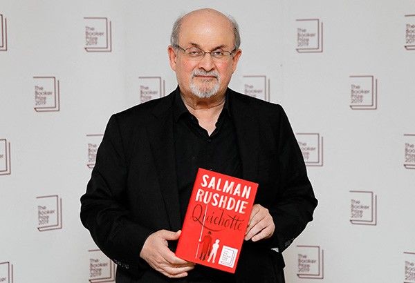 Attack on Salman Rushdie sparks surge in interest in author's works