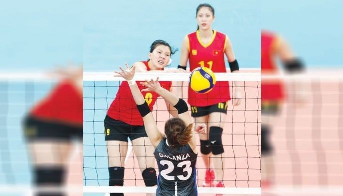Pinay Spikers yuko sa Vietnam