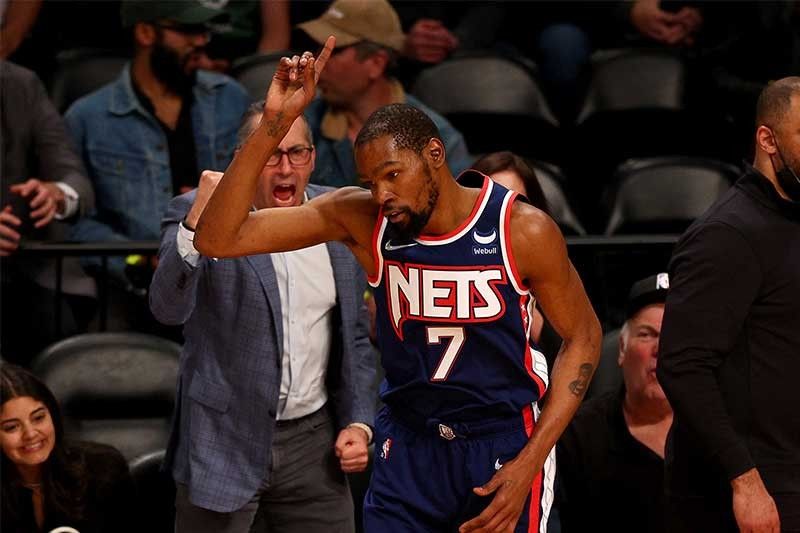 Durant set to stay with Nets after management talks | Philstar.com