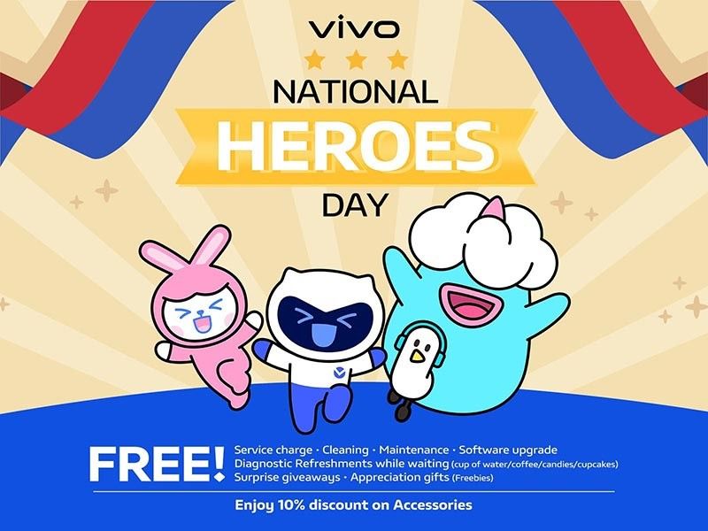 Celebrate National Heroes Day with exclusive deals, service offers from vivo