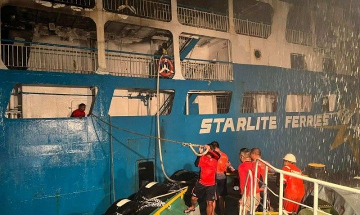 Semua penumpang, awak kapal feri Batangas kini ikut terbakar, kata PCG