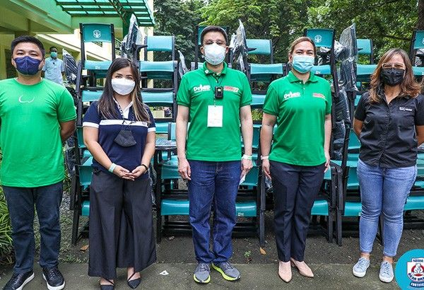 Sarah Duterte turns over school chairs made from recycled sachets; other back-to-school updates