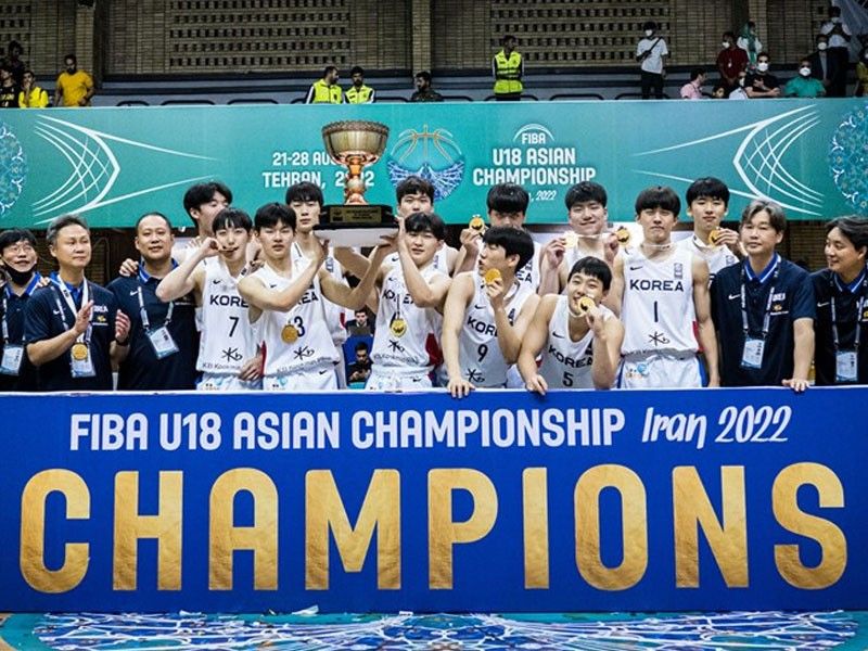 韓国、日本を抜いてFIBA U18アジア選手権優勝