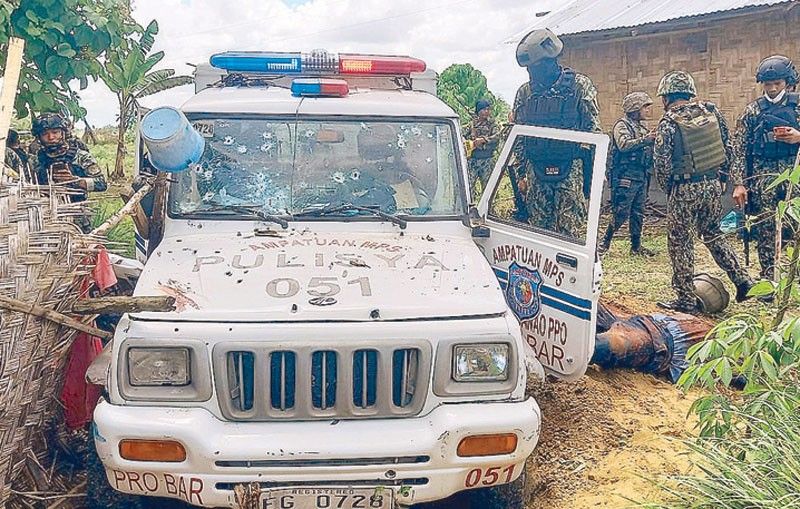 Ampatuan cop chief killed in ambush