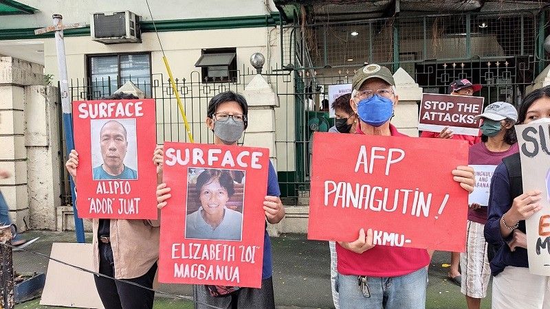 Mga grupo ipinalilitaw 2 labor leaders ngayong 'International Day of the Disappeared'