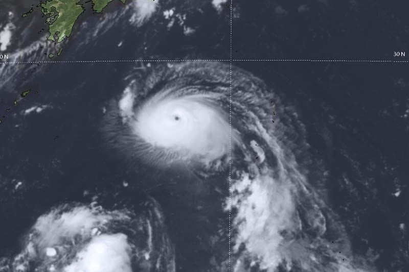 Typhoon Hinnamnor seen to enter PAR Wednesday