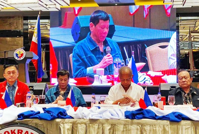 Duterte di Manila akan menyelenggarakan PDP-Laban