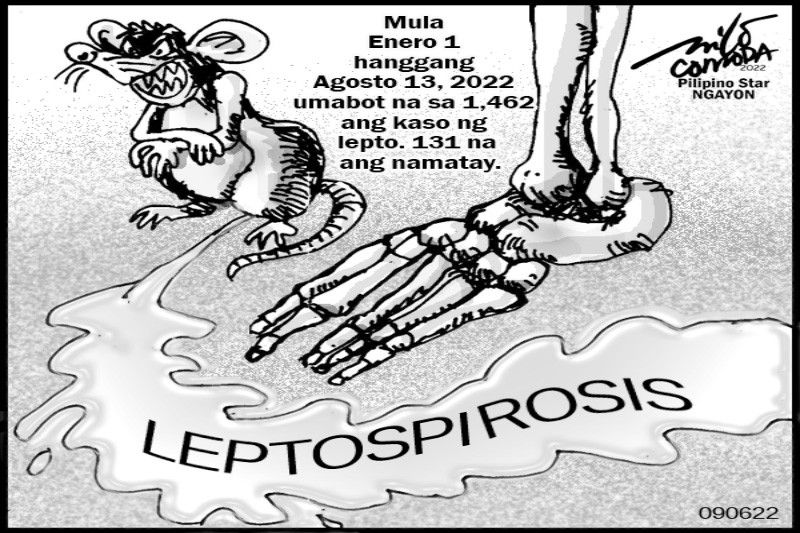 EDITORYAL - Huwag balewalain ang leptospirosis