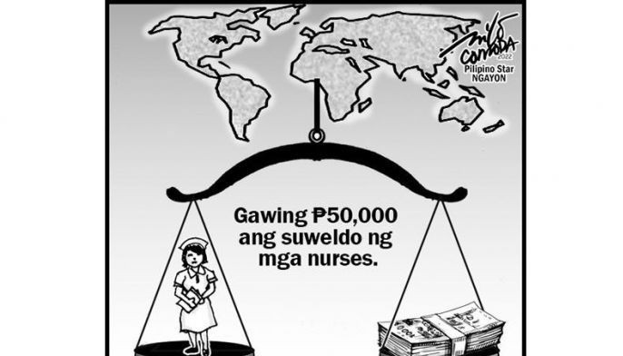 EDITORYAL - Malaking suweldo sa nurses, dapat lang