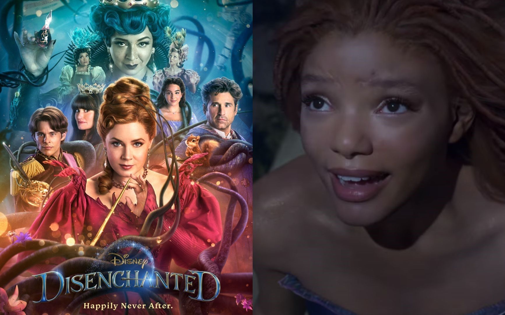 WATCH: Disney releases trailers for 'Enchanted' sequel, live-action 'The Little Mermaid'