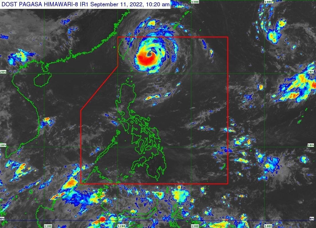 ‘Inday’ is intensifying because it weakens offshore close to Taiwan