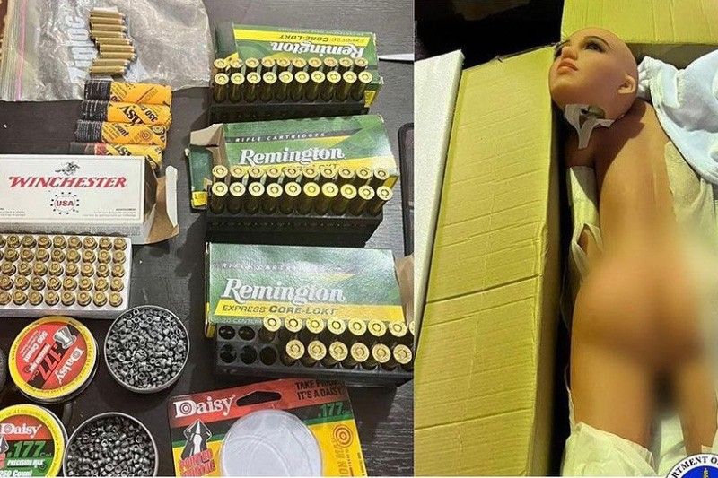 Ammunition, contraband seized by Cebu Customs