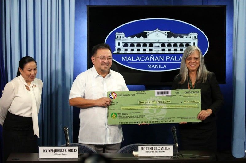 PCSO remits P2.5 billion to PhilHealth