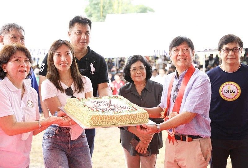 Birthday boy Marcos Jr. idinaos ika-65 kaarawan sa 'landfill reforestation'